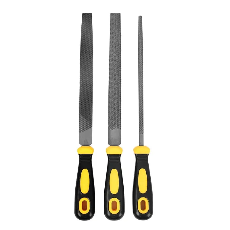 DELI Wood File Set 3 Pcs - Professional Wood Shaping & Finishing Files