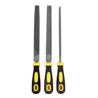 DELI Wood File Set 3 Pcs - Professional Wood Shaping & Finishing Files