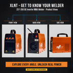 XLNT ZX7 250 Digital Display Inverter Welding Machine – ZX7 250 XLNT XLNT