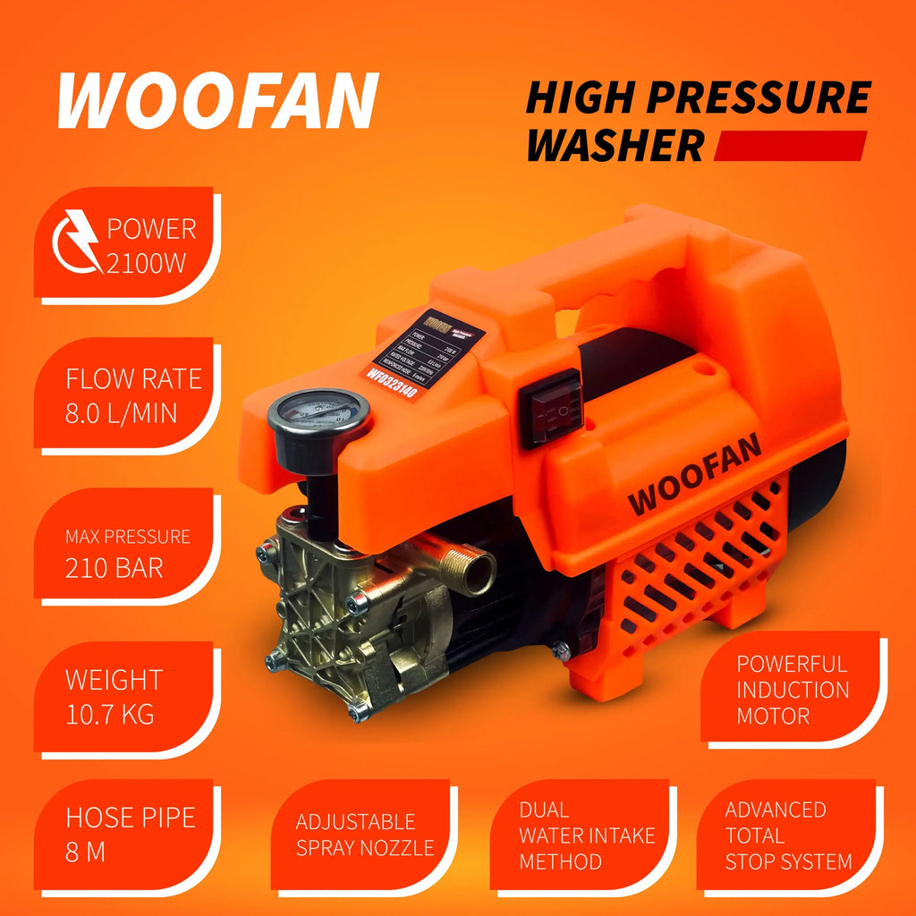 WOOFAN High Pressure Washer ‚Äö√Ñ√∂‚àö√ë‚àö¬® X-010723 XLNT