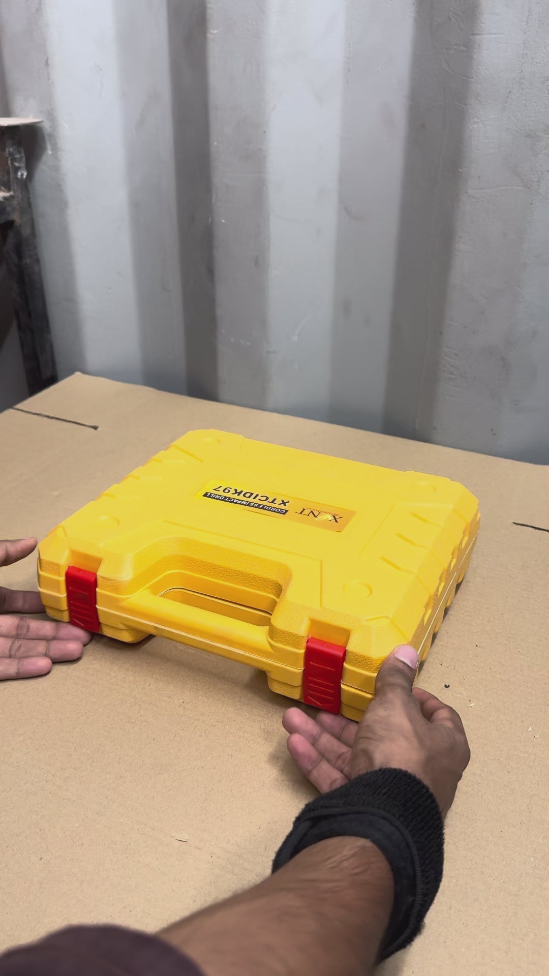 XLNT 21V Cordless Impact Drill Set 2 Batteries - XTCIDK97